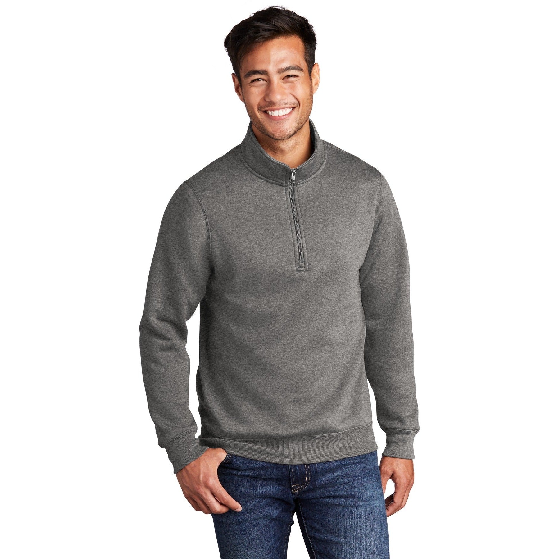 Port & Company-Port & Company ® Core Fleece 1/4-Zip Pullover Sweatshirt PC78Q-MedTech-4